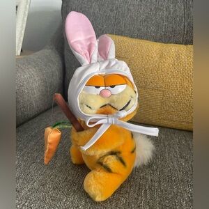 1978 1981 Vintage Garfield HERE RABBIT 8" Plush Stuffed Animal
